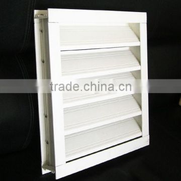 Chemical resistant FRP ventilation louvers