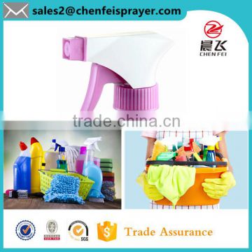 Custom 28 410 ribbed closure plastic calmar hand trigger sprayer pump cleaning trigger sprayer long handle trigger sprayer china