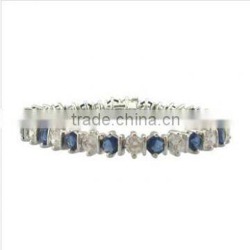 2014 fashion elegant Blue Zircon bracelet vners