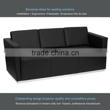 Modern Office Leather Sofa 8094#love Seat photo-6