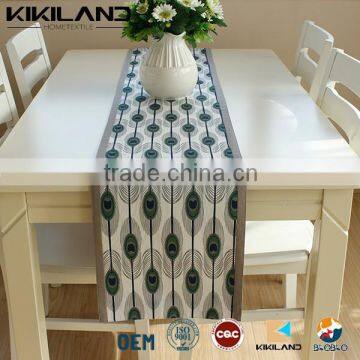 2015 Kikiland latest design spring decoration table runner chinese