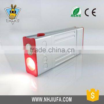 JF Aluminium Power Bank Usb With Led Flashlight, Portable Phone Charger,mobile Power Bank With Flashlight/magnet/warning Lamp photo-2