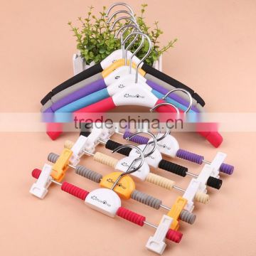 colourful clothes hanger for child / sponge hanger for baby clothes