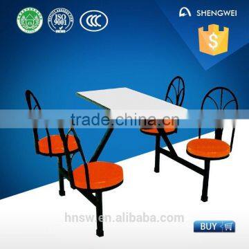 Multifunctional school cafeteria use school desk and chair