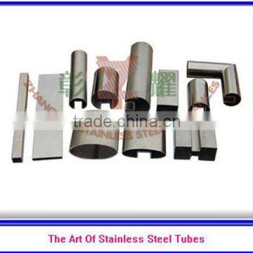 stainless steel balcony railing with u channel tube