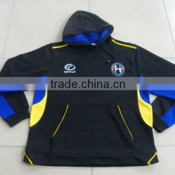 black and blue men hoodie for custom