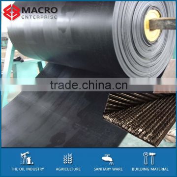 aramid reinforced steel cord rubber belting