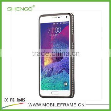 Diamond and Metal Phone Cases for Samsung Note 4 photo-2