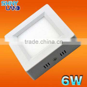 nice design step square surface mounted led panel light