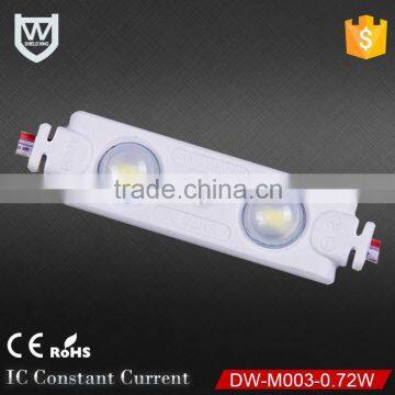 Top-Rated Supplier 12v 0.72watt 100lm CE&ROHS listed 2 chips 5730 led smd module for sign