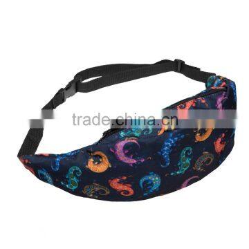 Factory New Arrived 3D Fullprint Custom Polyester Sublimation Waist Bag