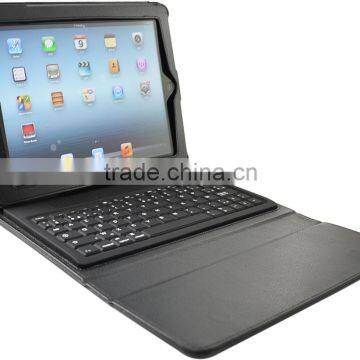 Bluetooth keyboard for iPad case 2/3/4 leather case