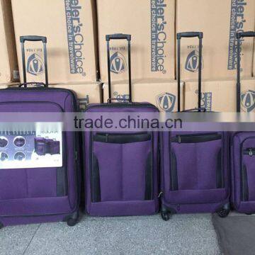 Inventory stock 4pcs trolley luggage set 20''24''28''32''