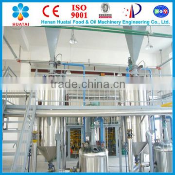 China famous hot sale full continuous Rice Bran Oil refining Machine