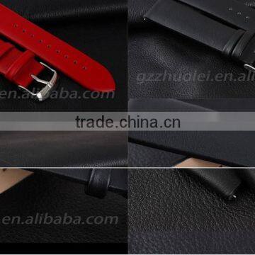 Hotesale 22mm Genuine Calf Leather Men and Women's Watch Strap Wholesale 1PCS photo-3