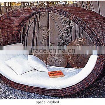 ourdoor rattan wicker leisure garden space daybed