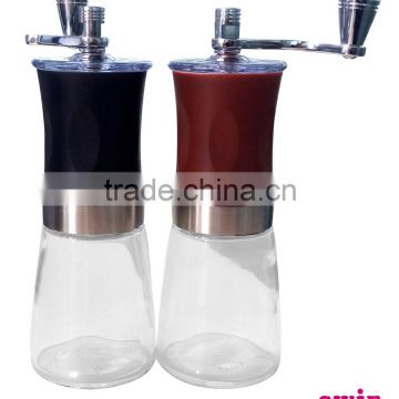 Professional small hand operated manual coffee grinder