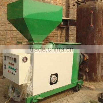 Biomass pellet burner for heating system