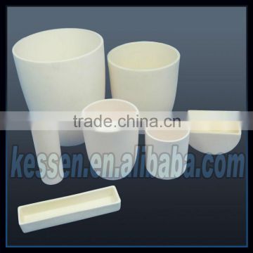 white fused alumina crucble