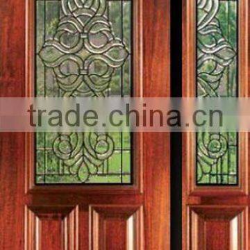 Unequal Double Glass Doors Design Exterior DJ-S9111MSO