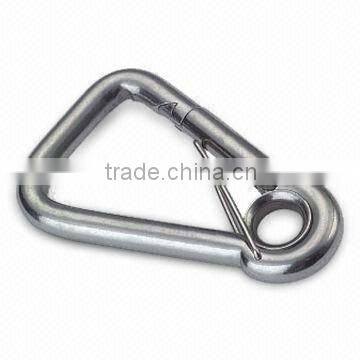 Oblique Angle Snap Hook with lock and eye