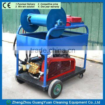 Petrol engine sewer tube clean machine up to 300-400mm