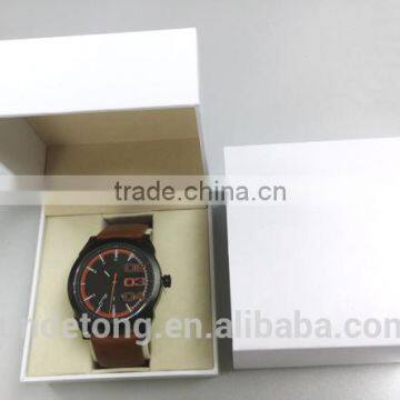 White Color Customized Watch Gift Box for Luxury Men Watch photo-2