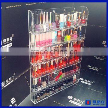 Chinese factory wholesale acrylic nail polish display stand / acrylic nail polish holder