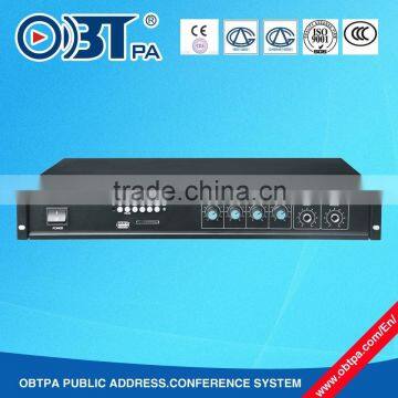 OBT-6040 mixer power amplifier 70v,100v,40w for company,Library