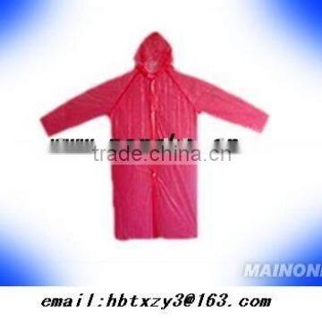 TX-2004 pvc raincoat/rainwear