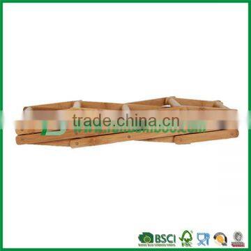 Folding Portable Bamboo Wine Rack