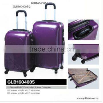 EVA ABS PC 100%PC luggage set carry on suitcase