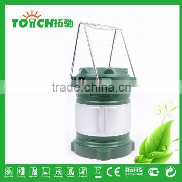 Green Color Solar Charge Camping Light With Charger 3*AA Battery Lantern CE RoHS Certification photo-3