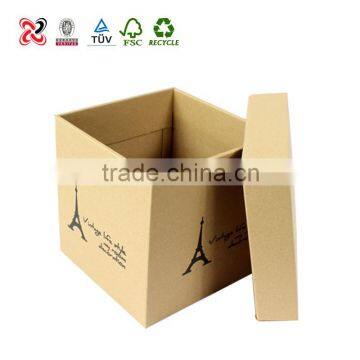 Top Quality Paper Gift Packaging Box / Manufacturing Customized Cardboard Box Case