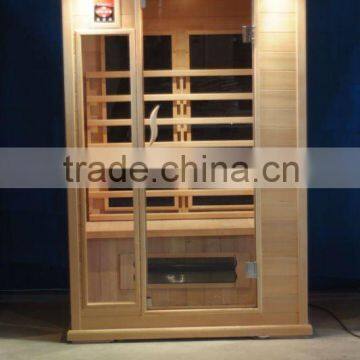 hemlock red cedar 1---5person farinfrared sauna room infrared sauna steam room