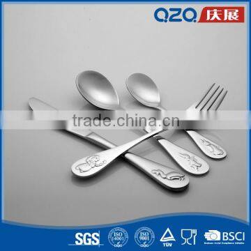 Customized stylish adorable stainless steel high quality spoon dinner