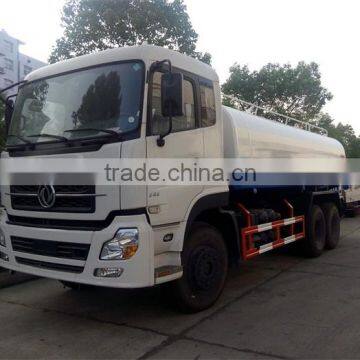 Factory sale 6*4 20000L water tanker transport truck for sale