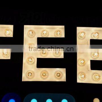 commercial lighting g45 bulb waterproof ip65 letter lights led