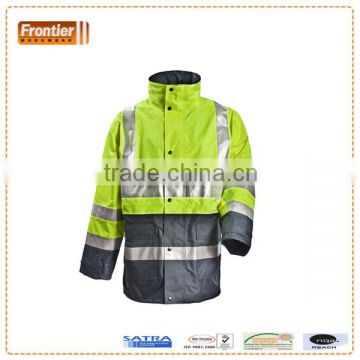 Reflective safety workwear, windproof, comply with EN20471 Class 3