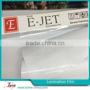 China manufacturer PVC self adhesive cold lamination film