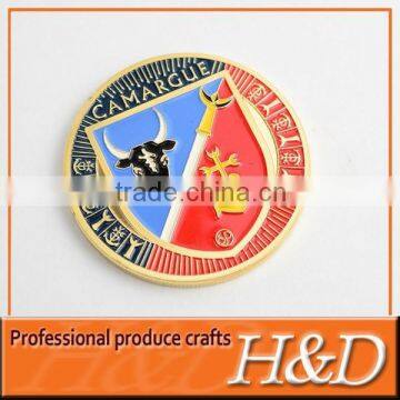 2015 new style souvenir coin on sale with customised