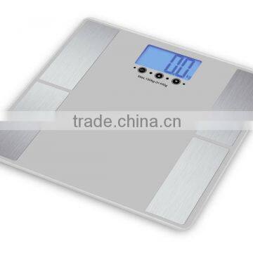 Analyzer Digital body fat scale / BMI scale with glass platform XY-6069