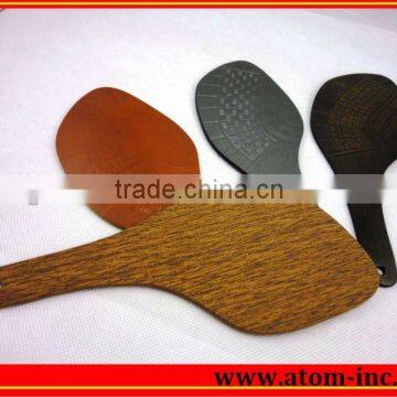 2012 hot selling designs rubber soling sheet from Atom Shoes Material Limited