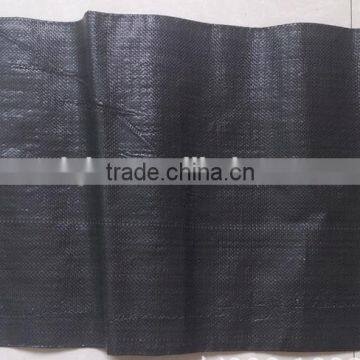 Black color PE woven sand bag /sack