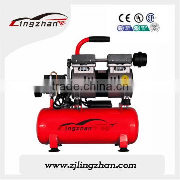 Lingzhan Tiazhou factory portable mini oil-free air compressor, 550W dental air compressor