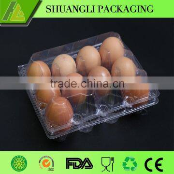 Clear PVC plastic egg tray box price