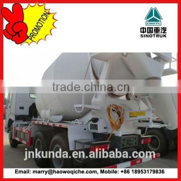 CNHTC 10m3/12m3/ 336hp concrete mixer truck low price sale