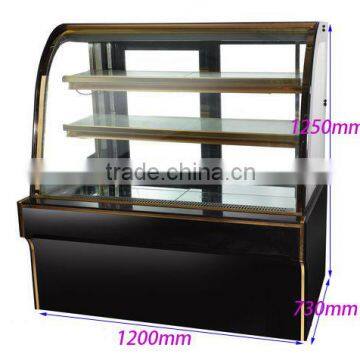 Modern multideck commercial cake showcase /Upright cake display Freezer