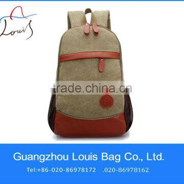 hot khaki canvas backpack vintage canvas laptop backpack