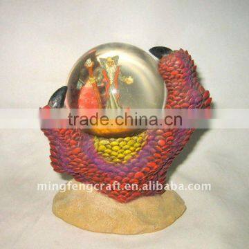 Polyresin Halloween Day's Water Globe Decoration